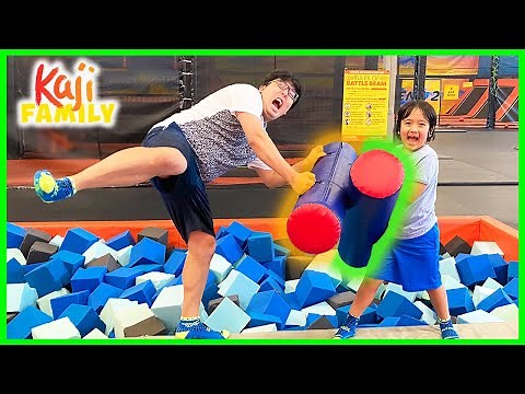 Ryan's 9th Birthday at the Indoor Bounce House with Family!