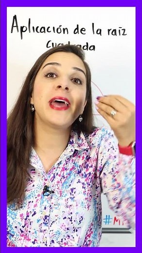 Aplicaciones de la raíz cuadrada | parte 2