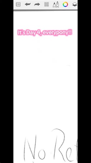 Day 4 of learning to draw ponies!! I think my faces are getting much better! #mlp #mylittlepony #drawingprocess #drawing #mlpart