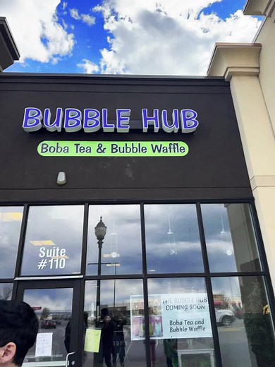 #waffles #bubblewaffle #bubblehub #bobatea #bubbleteashop #drink #rapidcity #taro #brownsugarboba #breakfast #freshfood #lovedrink #amazing