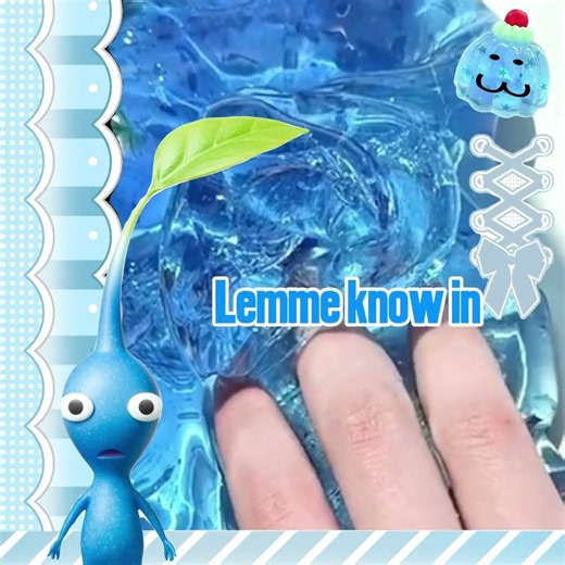 I’m back…🥹 #blowup #ranting #slime #pikmin #blue #leaf