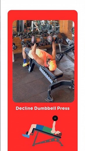 Decline Dumbbell Press | Isolate Your Lower Chest