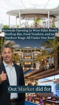 Hacienda Opening in West Palm Beach — Rooftop Bar, Food Vendors, and an Outdoor Stage All Under One