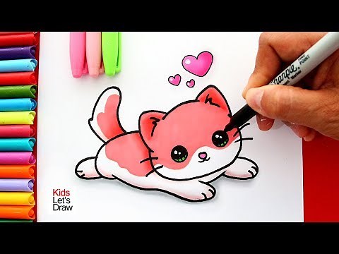 Aprende a dibujar un MININO BEBÉ de ojos verdes y color rosado