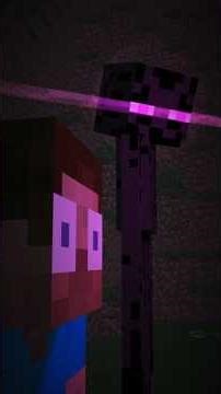 Enderman Encounters In Hardcore Mode Animation (but he's not alone...)