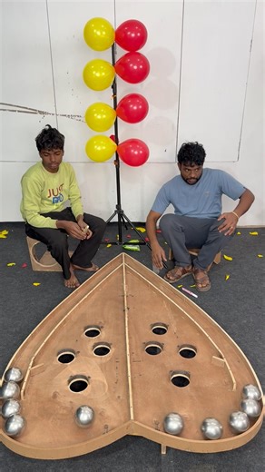 The Ultimate Heavy-Weight Balloon Challenge! #challenge #funny #shorts