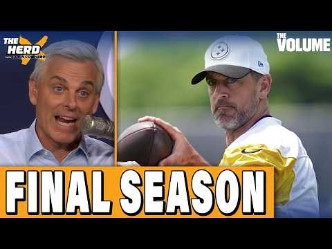 Colin Cowherd REACTS: Aaron Rodgers FINAL season + Mendoza & Raiders on RIGHT TRACK | HERD NFL
