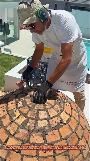 Amazing Dome Brick Masonry – Perfect Curved Construction Technique