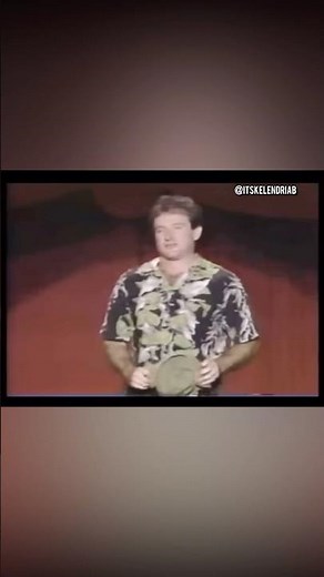 Robin Williams sings Bruce Springsteen