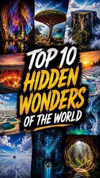 Top 10 Hidden Wonders Of The World..