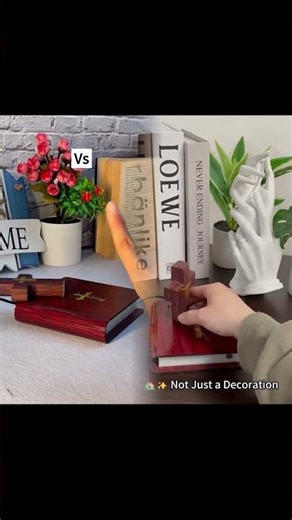 Grandpa's Bible glows. He says: 'The Holy Spirit got a power cord.