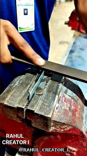 SHEET METAL FITTER WORK 🤯 | #iti #fitter #skillindia #hardwork