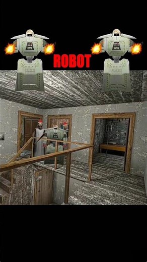 Granny Lagacy Robot Killed ME 🔥 Granny Chapter 1 Escape 😱 #granny #shortsfeed #shorts#banku