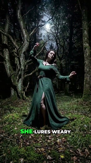 Moonlit Forest Horror: The Baobhan Sith Fairy's Secret Revealed #fairies #vampires #shorts