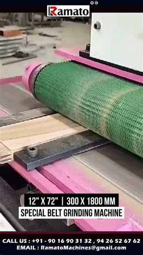 ✨🔥 Horizontal Wood Sander Automatic Type Machine | Ramato | Rajlaxmi Machine Tools | Wood Sanding 🔧💪