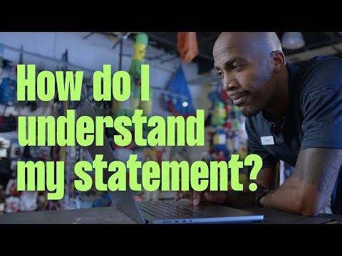 How do I understand my statement?