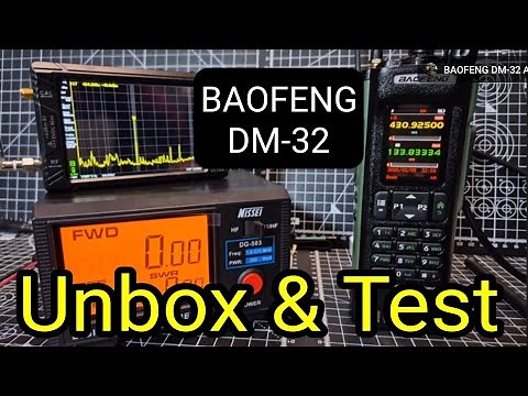 BAOFENG DM-32 Overview & Test