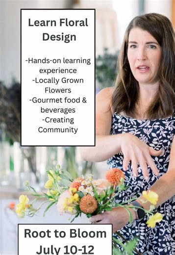 Root to Bloom floral design workshop offers you the skills and foundation to confidently pursue your floral business dreams. 2-day, hands-on floral intensive workshop You will learn: -The principles and elements of floral design -Learn to design corsages, boutonnières, centerpieces, bouquets and table styling and installation. -Color theory -Processing and caring for flowers -Sourcing and Pricing Having the opportunity to work directly with the product will provide invaluable insights into the a