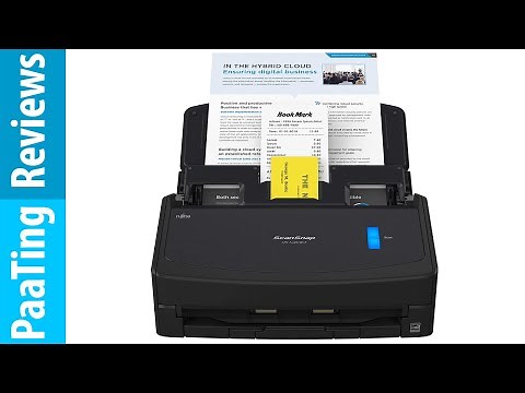 Fujitsu ScanSnap iX1400 Simple One-Touch Button Document Scanner (Review)