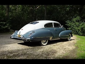 1942 Cadillac Caddy Series 62 Coupe Fastback & Engine Sound on My Car Story with Lou Costabile