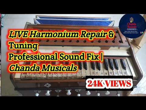 LIVE | Harmonium Repair & Tuning | Professional Sound Fix | Chanda Musicals – Trusted Worldwide
