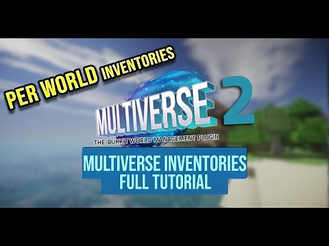 Multiverse Inventories PLUGIN TUTORIAL | Per World Inventories