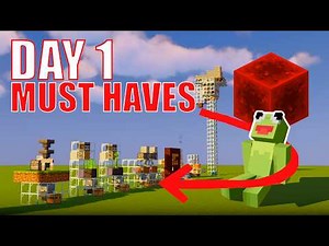 10 EASY Redstone Farms You NEED On Your Minecraft World!