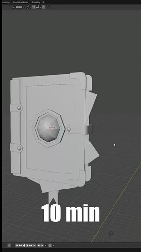 10 min vs 10 hours: Blender vs Zbrush 3D Art Process