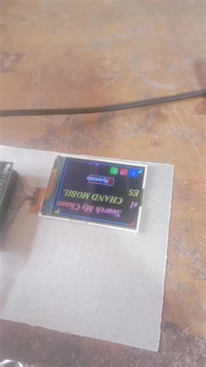ESP32-wroom with old phone tft display