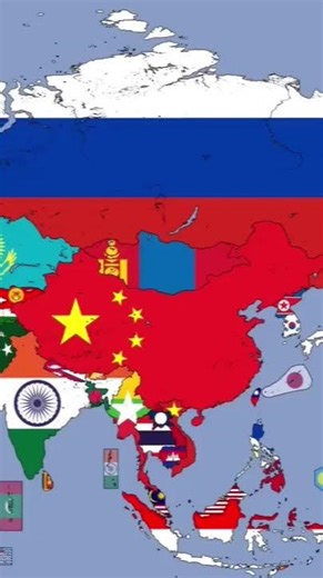 evolution of asia