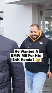 821K views · 7.5K reactions | Guy trades his 2012 Honda Pilot for our BMW M5, but you won’t believe what closed the deal. #hondapilot #usedcars #carnegotiation #cardealership #cartrade #fy #fyp @jsautohausgroup | George J Saliba | Facebook
