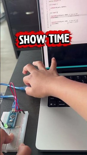 A simple Arduino Nano project I#Arduino #ArduinoNano #ElectronicsProjects #STEMLearning #Coding