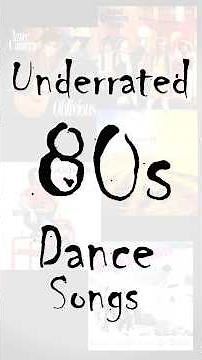 Some of My Favorite Underrated 80s Dance Songs #80sdancemusic
