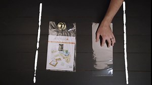 ClearBags LDPE Clear Door Knob Bags, 4x12, 1000 Pack, Door Hanger Bags with Cut Out Hole for School Supplies, Business Flyer, Newspaper, Merchandise, Magazine Hangers, DK7B