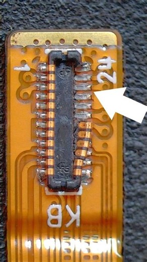 Flex Connector Replace #microsoldering