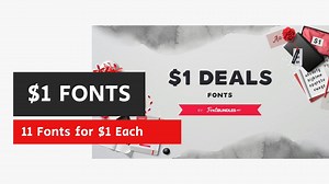 $𝟏 𝐅𝐎𝐍𝐓𝐒 are back! 🤩 In a few hours from now, you can grab these hot-selling fonts for JUST $1 EACH! 😍 The deals will go live at 11AM CDT — TOMORROW, July 29th! ❤️ Once the deals are live, you can shop them here 👉 https://designbundles.net/one-dollar-deals | FontBundles.net
