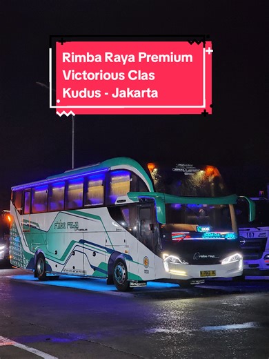 Naik Bus Rimba Raya Premium kelas Victorious (Eksekutif 28 seat) dari Kudus ke Jakarta. Tiket 260Ribu (include snack dan service makan) Body Skylander R22 by New Armada Powered by Hino #rimbaraya #busmalam #bismania #ayonaikbus #tripreport
