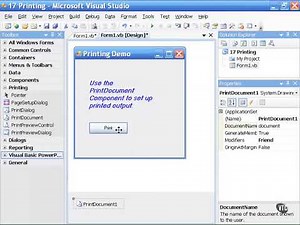 17 02 PrintDocument Component