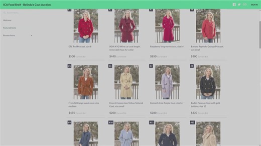 Meteorologist Belinda Jensen raises money for food shelf with coat auction
