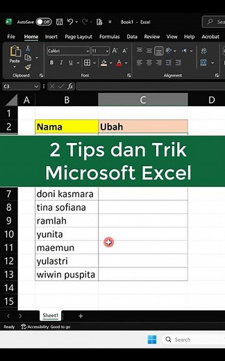 2 Microsoft Excel Tips and Tricks #excel #practicaltips #exceltricks #exceltips #tutorial