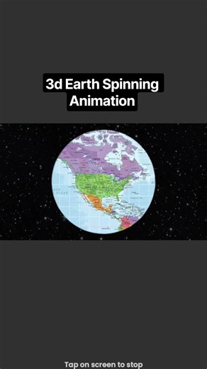 3d Earth Spinning Animation | Bfdi Tpot