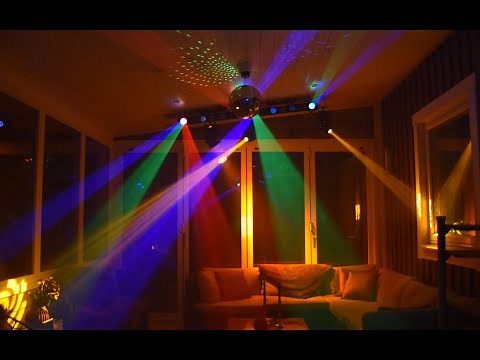 Home Disco lights Party Room Dmx Programming. Warriors of love