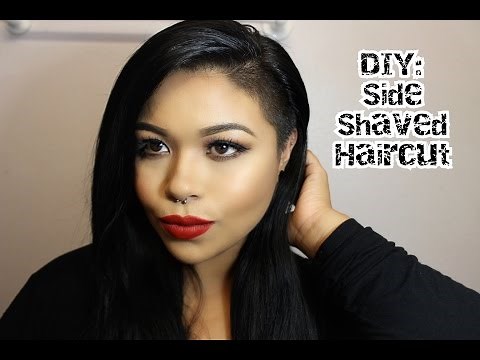 DIY: Side Shaved Haircut - Easy