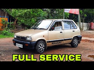 MARUTI 800 SERVICE & ENGINE FLUSH
