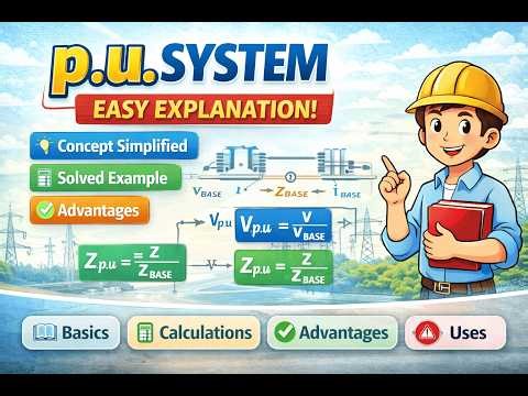 Per Unit (P.U.) System Explained | Power System Basics | | Switchgear and Protection
