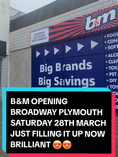 B&M Plymouth Opening: March 28th Excitement!