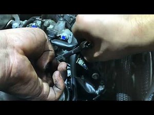 Mercedes-Benz GL450 oil in wiring harness & camshaft magnets replacement