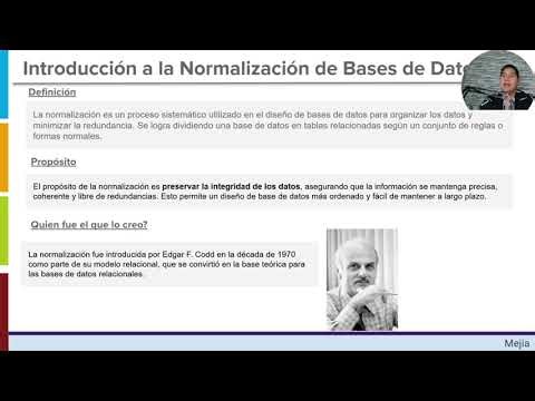 Leccion 6.1 Normalización + Anomalías de Inserción, Actualización y Eliminación en Bases de Datos