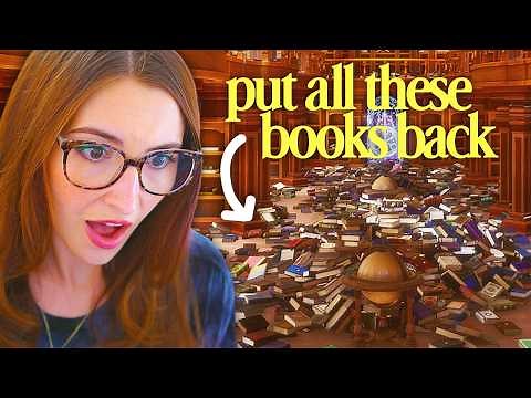 you must return ALL the books to their shelves