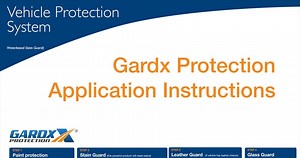 Gardx Product Application - Water Based